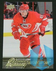 2015-16 Upper Deck Series One Young Guns #246 Keegan Lowe RC HURRICANES